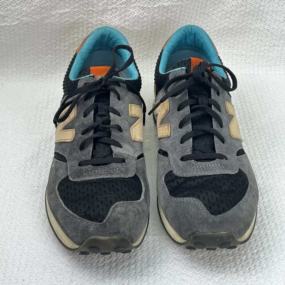 New Balance U455LC Gray Tan Suede Sneakers Men’s 10.5 D USA U455